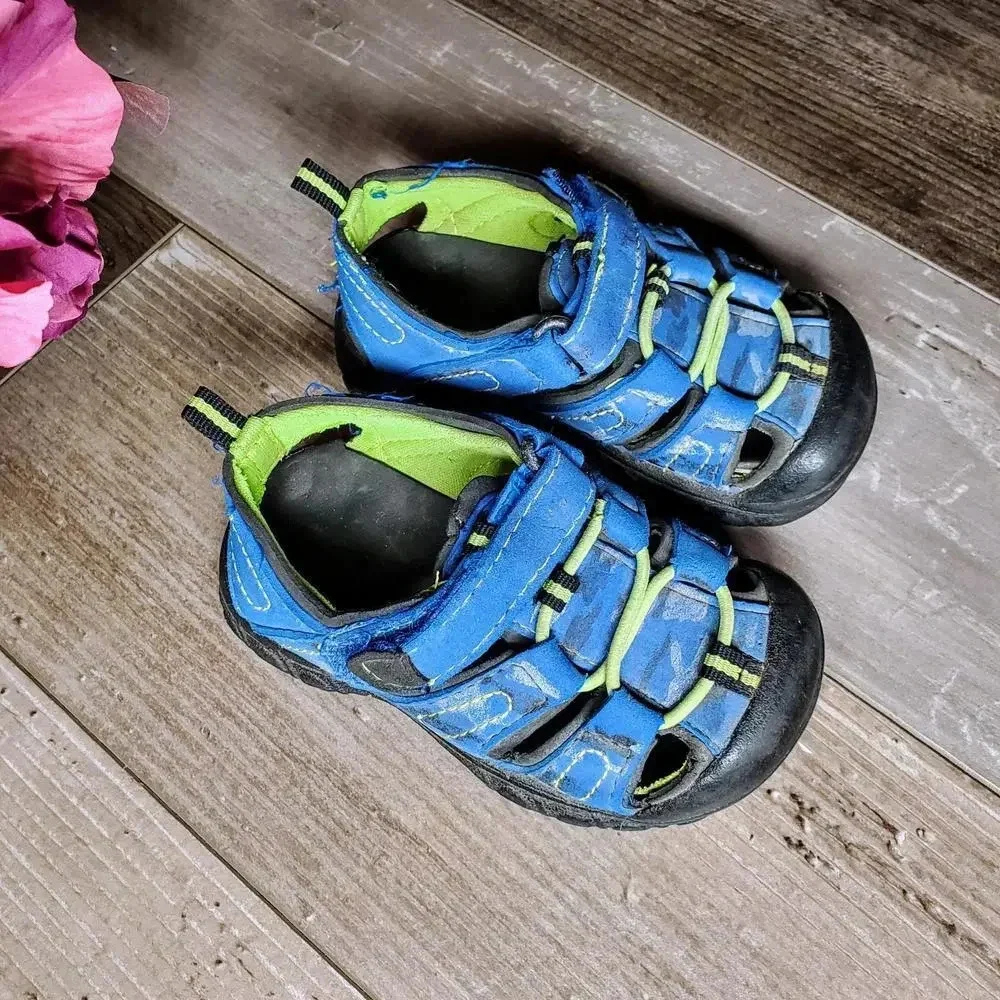Garanimals Baby Boy Activewear Sports Sandals Blue Camo Size 5 Baby Toddler